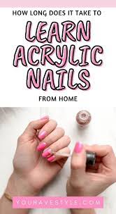 This book is written for anyone. How Long Does It Take To Learn To Do Acrylic Nails At Home For Beginners