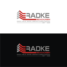 Radke Bedachungen Tradidionelles Handwerk Modern Zeitlos Verpackt Bedachungsgesch Ft Familien Logo Branding Identity House Logo Design Construction Logo