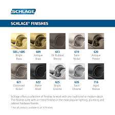 Find many great new & used options and get the best deals for schlage f58 add 622 addison handleset deadbolt matte black exterior only at the best online prices at ebay! Schlage F58cam619 Satin Nickel Camelot Single Cylinder Exterior Entrance Handleset From The F Series Handlesets Com