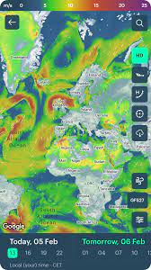 Wind Map Weather Forecast Guide To Weather Map In Windy.app - Windy.app