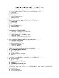 Contoh soal soal basis data beserta jawabannya apa yang kami bagikan disini bukan bermaksud untuk meberikan kunci jawaban soal tapi hanya bermaksud untuk di jadikan sebagai referensi belajar anak. Soal Uts Komunikasi