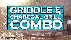 Blackstone products are outdoor propane griddles and should not be used indoors. Introducing The Blackstone Griddle Charcoal Grill Combo Youtube