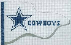 Maybe you would like to learn more about one of these? Xo 152dc Pennant Dallas Cowboys 18 Mesh 6 1 4 Inches By 4 Inches The Meredith Collection The Needleart Closet