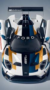 Ford Gt Mk Ii Is Part Supercar Part Race Car All Awesome Ford Gt Super Cars Race Cars