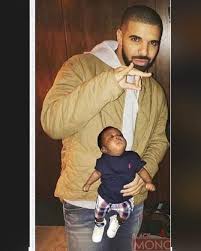 Drake invites son adonis' mother to be his guest at paris. First Pic With Drake And His Son Kanye