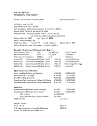 Curriculum Vitae Clemson University