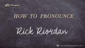 Riordan pronunciation with meanings, synonyms, antonyms, translations, sentences and more which is the right way to say the number setenta in portuguese? How To Pronounce Rick Riordan Rick Riordan Pronunciation Youtube