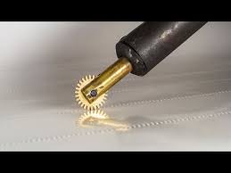 Roller Welder For Plastic Films Made Of Clock Gear And Soldering Iron Youtube Tutorial How To Make And Masterclass F Soldering Iron Plastic Film Clock Gears