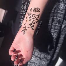 Ihcenb X Hennaihcenmtp X Imn Ta Tattoo Henna Rose Love Gaara Naruto Ai Kanji Japanese Chinese Rosetatt Tatuagem Do Naruto Tatuagem Tatuagem Kanji