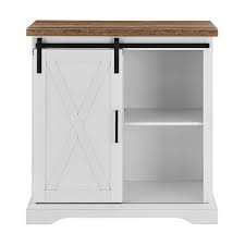 This storage cabinet is 16 inches deep instead of the standard 12 inches for 34% more storage! Solid White Reclaimed Barnwood Walker Edison Modern Farmhouse Buffet Entryway Bar Kitchen Dining Storage Cabinet Living Room 32 Inch Buffets Credenzas Sideboards Dining Room Furniture Ekbotefurniture Com