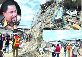 Tb joshua founded synagogue, church of all nations in the 1990s Building Collapse I Was The Target Tb Joshua Declares Pan African Visions