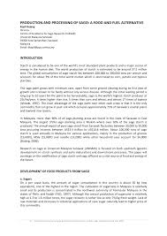 An essay about family ties summary. Pdf Production And Processing Of Sago A Food And Fuel Alternative