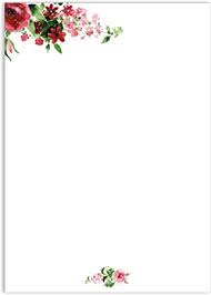 Et à partir de maintenant, c est le initial … Motif Romantique Papier Rose 50 Feuilles Format Din A4 N Art Dv 017 Couleurs Rouge Rose Clair Vert Vert Fonce Fleurs Papier A Lettre Romantique Amour Amazon Fr Auto Et Moto