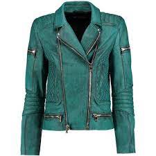 New Women S Biker Slimfit Diamond Quilted Teal Leather Fashion Jacket Green Leather Jackets Leather Jackets Women Real Leather Jacket