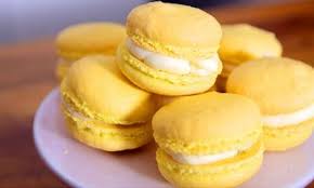 Zitronen Thymian Macarons Macarons Rezept Macarons Rezepte