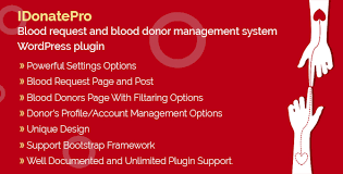 Blood donation management software have following future : Download Idonatepro Blood Request And Blood Donor Management System Wordpress Plugin Free 21525871 Codecanyon Download Freshlink Me