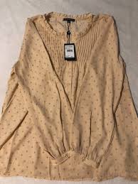 Womens Pintuck button down blouse Adrianna Papell Size Large RRP $89£73