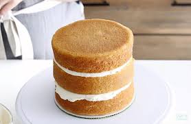Place on wire rack to drain and cool. How To Fill And Stack Cake Layers Sugar Sparrow