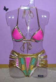 Hi guys, here is some footage from my last trip to brazil! Schoner Damen Triangel Bikini Brazilian Style Rosa Bunt Gold Gr M L 40 42 Neu Eur 17 00 Picclick De