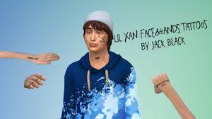 Sims 4 Custom Content By Jack Black Lil Xan Face Hands Tattoos Read lil xan part 1 from the story tattoos book by lil_hotmess (слеза) with 194 reads. lil xan face hands tattoos