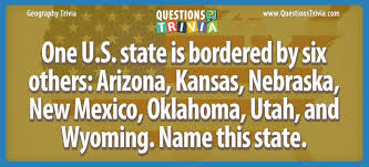 We're about to find out if you know all about greek gods, green eggs and ham, and zach galifianakis. One U S State Is Bordered By Six Others Questionstrivia