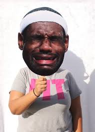 I don't understand these lebron james haters, if you love the game of basketball you have to. Crying Lebron James Big Face Cutout Lebron James Meme Photo Etsy