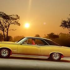 Image result for Starlight Yellow 1957 Pontiac