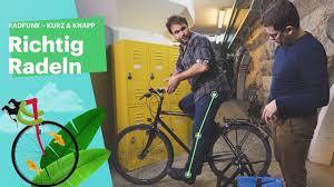 Richtig Radeln Wie Stelle Ich Mein Fahrrad Richtig Ein Radfunk Youtube