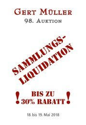 Aug 21, 2021 · das auktionshaus gert müller führt seit 1951 versteigerungen für briefmarken und neuerdings auch für münzen durch. Gert Muller 98 Auktion Sammlungen