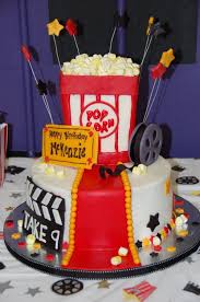 Birthday Party Themes For 9 Year Old Boy Lights Camera Action Birthday Cakes 9 Year Old Girl Birthday Movie Birthday Party Girls Birthday Party Themes