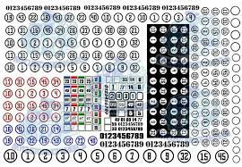 So no number 5 for nearly three seasons. Round Race Number Decals My Custom Hotwheels Model Cars