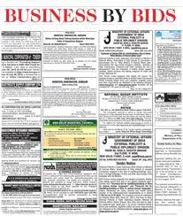 Times Of India Business By Bids Tender Notice Advertisement Rates Times Of India Ad Rates Online Ads
