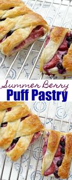 Summer Berry Puff Pastry Recipe Brunch Recipe Fruit Puff Pastry Desserts Pastries Recipes Dessert