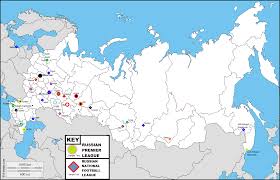 See how your favourite french ligue 2 football club has gotten on in the 2020/21 season. Map Of First Second Division Clubs In Russia R Soccer Map Division Soccer