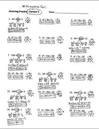 Algebra Factoring Polynomials Partner Review Factoring Polynomials Polynomials Algebra