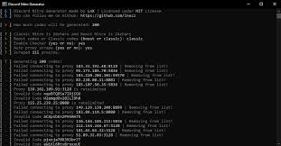 Why choose ⚡| master gen? Github Lnxcz Nitro Generator Discord Nitro Code Generator And Checker Generates Classic And Boost Nitro Codes Using Https Proxy Autoscraper