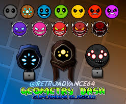 Ultimate moto is undoubtedly one of the most popular new arcade games this year. Designed My Difficulty Icons And Vaults For My 2 2 Texture Pack Geometrydash
