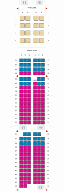 Examples Airbus A321 Seating Chart American Airlines