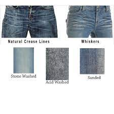 I remember buying a pair of $200 black jeans just to watch the color wash away. Different Types Of Denim Washes Denim Denim Wash Mens Denim Short