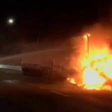 You'll never guess where i'm working from now! Coronavirus In Australia Lorryload Of Toilet Paper Catches Fire Bbc News