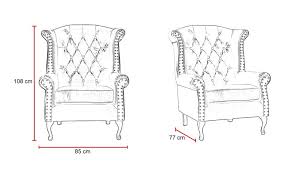 Check spelling or type a new query. Emerald Green Velvet Chesterfield Wing Back Chair