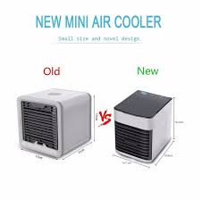 This mini air conditioner puts out 5,000 btus of power. Usb Mini Portable Air Conditioner Beefygoods