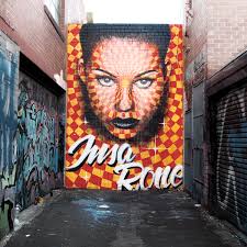 Insa X Rone New Gif Iti Mural In Melbourne Australia Art Street Art Graffiti Street Art