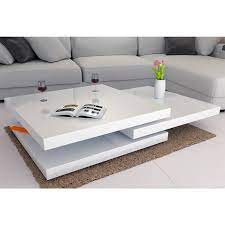 etourdissant table basse moderne blanche centre table living room center table living room coffee table