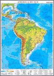 A fost capitala tarii intre anii 1835 si 1883. Harta America De Sud Harta Fizica