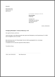 Das datum des geschlossenen mietvertrages sollte enthalten sein. Kundigung Fur Mietvertrag Kostenlos Online Als Pdf Erstellen
