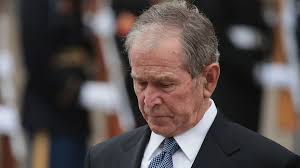 Bush 43 to distinguish from his father, dubya, or shrub) is a painter, baseball fan, ellen degeneres's bff, and a former athlete (cheerleading is technically a sport) who served as president of the united states from 2001 to 2009. George W Bush On George Floyd Violence Lasting Justice Comes Through Peaceful Means