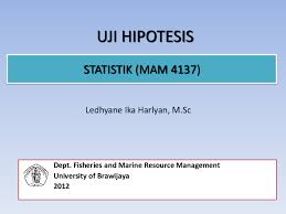 Hipotesis alternatif diterima jika hipotesis nol ditolak. Pdf Statistika Pengujian Hipotesis Edi Sumarno S Hut Academia Edu