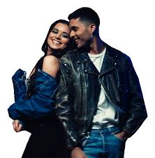Leather is a durable and flexible material created by tanning animal rawhide and skins. Pretend Sony Music Latin Sticker By Cnco For Ios Android Giphy
