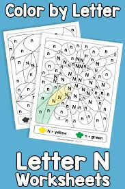 All images found here are believed. Letter N Color By Letter Worksheets Easy Peasy And Fun Membership